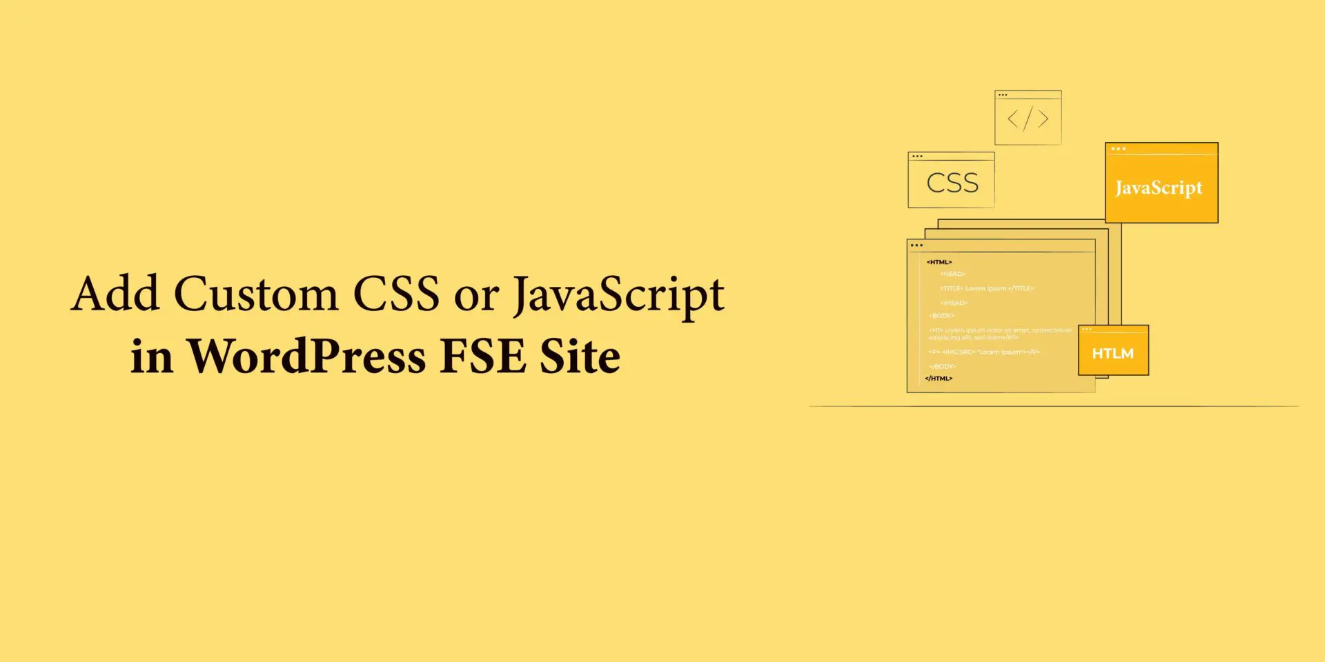 adding custom css and javascript